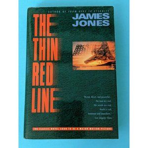 HC/DJ Book - The Thin Red Line by James Jones 1991 WWII Army Rare!